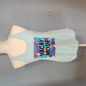 Secret Treasures Vacay mode racerback tank top